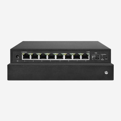 China Capaciteit 60Gbps Web Managed 2.5 Gigabit Switch Lage energieverbruik Stroomvoorziening 100-240VAC Te koop