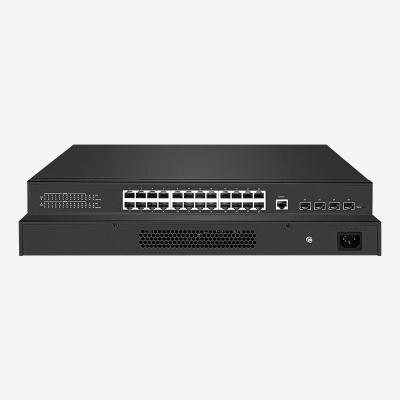 China 28-Port Rack Mountable 10gb Layer 3 Switch With IPv4/IPv6, Flow Control, STP, RSTP, MSTP, ERPS Spanning Tree for sale