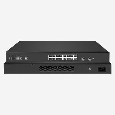 Cina 16-Port Poe+ Gigabit Switch Poe+ With LED Indicators MTU VLAN Port VLAN And 802.1Q VLAN in vendita