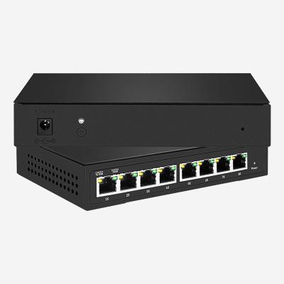 China 16Gbps 8-Port Gigabit Smart Switch With IEEE 802.3x Flow Control And External Power Adapter for sale