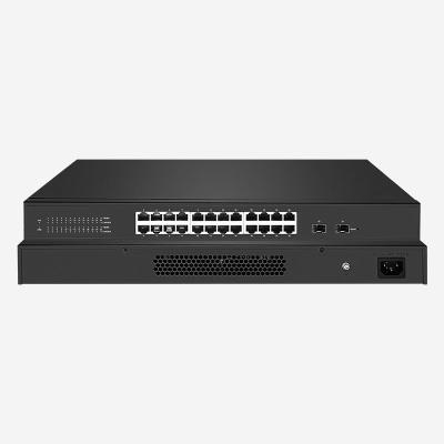 China VLAN Support Rack Mount Gigabit Smart Switch With 24 RJ45 Ports For Enhanced Network Connectivity And Efficiency for sale