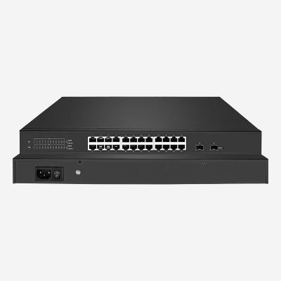 China QoS Support Enabled Smart PoE Switch With 380W Power Output And 10/100/1000 Mbps Data Transfer Rate for sale