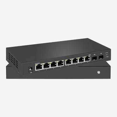 China 8-Port Unmanaged Switch with 80Gbps Switching Capacity and 2.5Gbps Data Transfer Rate for sale