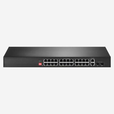 China DiP Switch Modes 26 Ports Unmanaged Gigabit Switch Streamline Your Network Management With Compact 440mm X 290mm X 45mm Design for sale