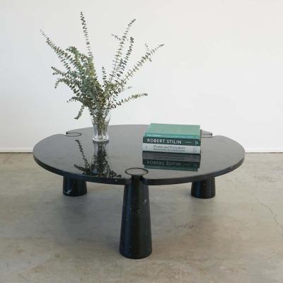 China Nordic Black Marble Living Room Furniture Glass Modern Luxury Tables Coffee Table for sale