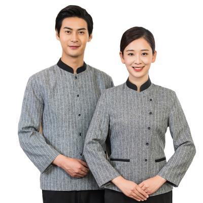 China High Quality Professional Housekeeping Work Wear Manufacture Hotel Manager Uniform For Receptionist for sale