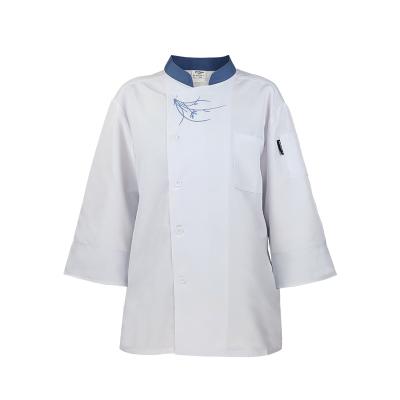 China Kitchen Cooking Chef Uniform Chinese Restaurant Good Quality Fit Chef Coat Chef Jacket Designer Chef Uniform Set for sale