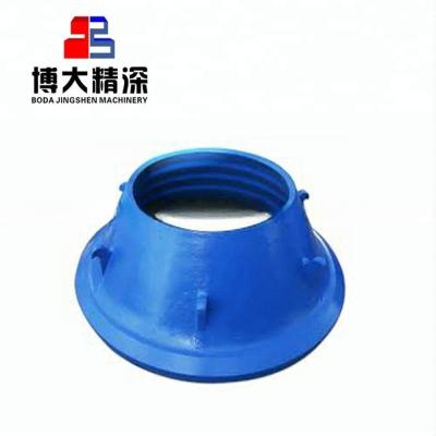 China High Manganese Steel Telsmith 38SBS 44SBS 52SBS Concave and Mantle Spare Parts for Cone Crusher for sale