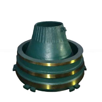 China Forging Cone Crusher Spare Parts Crusher Wear Parts Bowl Liner for Energy Mining for sale