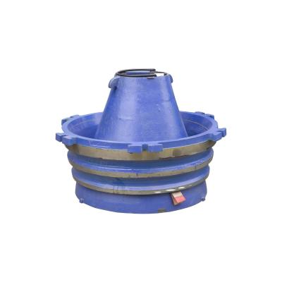 China GP300S Quarry Cone Crusher Wear Parts Bowl Liner and Concave Acceptable OEM for Ore Mining for sale