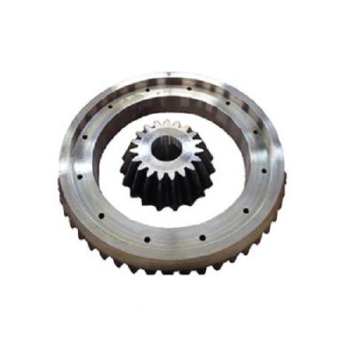 China Drive Gear Pair Pinion Apply Cone Crusher Accessories Parts for Ore Mining for sale