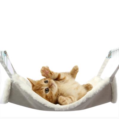 China Comfy Dogs And Soft Cat Suede Cat Hammock Rabbit Fluffy Casual Hammock for sale