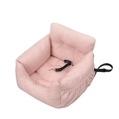 China Best Selling Luxury Travel Car Sofa Detachable Cover Safety Car Front Seat Pet Carrier Dog Bed for sale