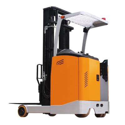 China Factory 10 Meters 2000kg Lifting Electric Reach Pallet Stacker Truck Battery Operated Stacking Truck for sale