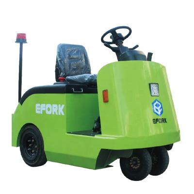 China Factory Energy Operation Airport Hotel Tow Truck Electric Tow Tractor Trailer Trail Car for sale