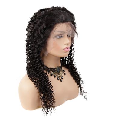 China Wholesale Deep Wave Frontal Raw Human Hair Glueless 13x4 Hd Vendor Wave Human Wig for sale