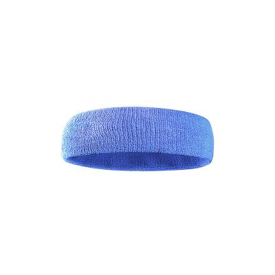 China Manufacturer direct sales cotton sports wrist band elastic knitted hair band universal wholesale cloth fitness headband elastic knitted set for sale