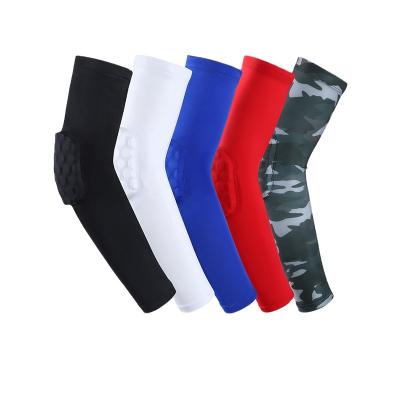 China Elbo Breathable Running Sports Equipment Basketball Foot Guard Sunscreen Arm Sleeve Fitness Anti-Collision Anti-Skid for sale