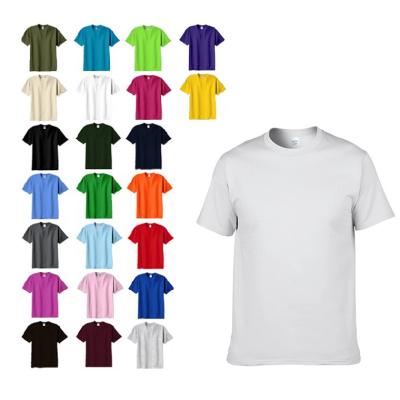 China 100% Cotton Anti-Wrinkle Logo Printing Custom Plain Men's T-Shirt For Sale for sale