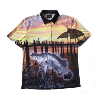 China Wholesale Antibacterial Fishing UV Shirts Custom UV Protection Quick Dry T Shirts For Fishing Long Sleeve Tee Printed T-shirts for sale