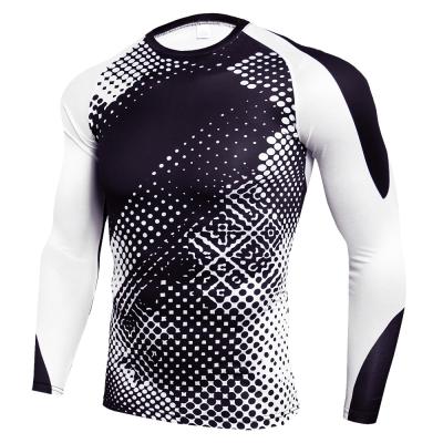 China 2021 Fashion Fitness Akilex Sustainable Sport In Running High Quality Mens Long Sleeve Shirt Compression Long Sleeve Gym Base Layer for sale