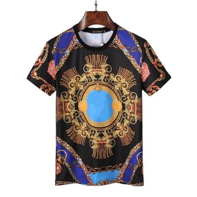 China 100% Plain White Plain Anti-Wrinkle Polyester T-shirt Sublimation T-shirt Printing Blank T-shirt Men Printed T-shirts Graphic Mens T-shirts for sale