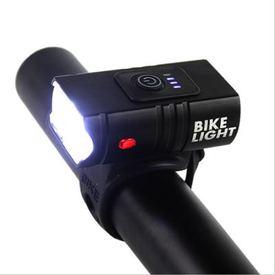 China Rainproof Bike Bicycle Light Bike USB Charging LED 1600 Lumens MTB Front Lamp Headlight Aluminum Ultralight Flashlight Bicycle Lights for sale