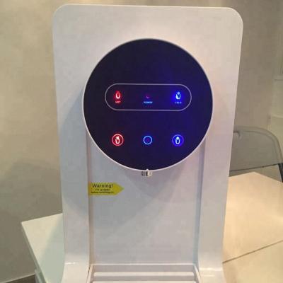 China Plastic Touch Screen Countertop UF/RO Pipeline Water Dispenser for sale