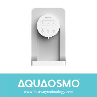 China AQUAOSMO Bottleless Plastic Countertop Hot And Cold Water Cooler AQ100-T1 for sale