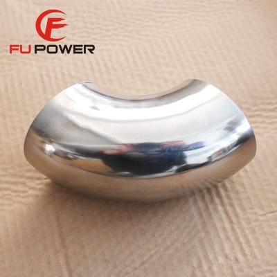 China Automotive & Motorcycle 3 Inch 90 Degree Stainless Steel Bends With Standard Leg Length for sale