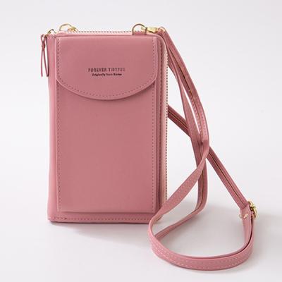 China Ladies Anti-theft Multifunctional Fashionable Wallet Pocket Mini Mobile Phone Shoulder Bag For Women for sale