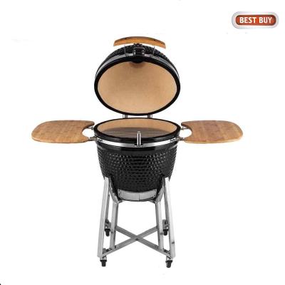 China Adjustable Outdoor Garden BBQ Grill Large Size SEB KAMADO Black Egg Kamado Grill Japanese BBQ Grills for sale