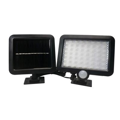 China New Model Modern Outdoor Lighting Fixtures Solar Energy Motion Sensor Slot Security Flood Light For Yard for sale