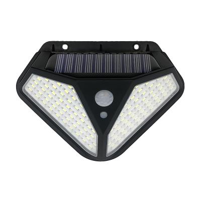 China Street New102 LED Solar Double Sided Smart Sensor Wall Lamp For Outdoor Garden for sale