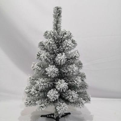 China Chirstmas Decor Christmas Decoration Supply PVC Christmas Tree Home Snow Assembled Artificial Christmas Pine for sale