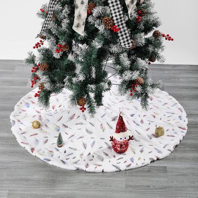 China Christmas Large Outdoor Professional Decoration Chirstmas Decor Maker White Gold Skirt for sale