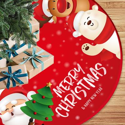 China Wholesale Chirstmas Decor Christmas Ornament Christmas Tree Decoration Christmas Tree Skirt for Christmas Decoration for sale