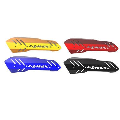 China YAMAHA NMAX2020 Vehicle Keel Muffler Shield Muffler Heat Shield Motorcycle Modified Offroad Cover for sale