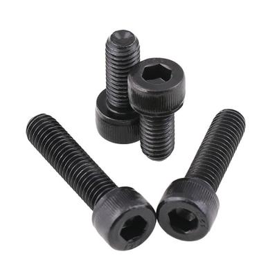 China HBLJ China Wholesale High Strength Black M8 Socket Knob DIN 912 Stainless Steel Construction Head Screw For Building for sale