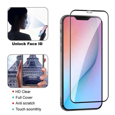 China Mobile phone screen protector 9h tempered glass cell phone screen protector for iphone12 series for sale