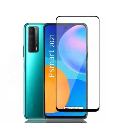 China 3D curved full cover full glue tempered glass screen protector for huawei psmart 2021 for sale