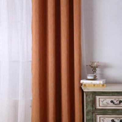 China Blackout Factory Sales Blackout Polyester Cotton Pattern Macrame Window Curtain On The Rod Curtain for sale