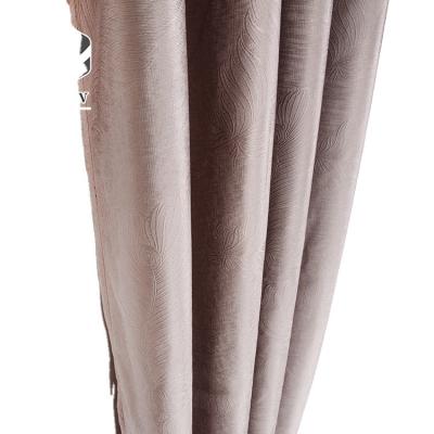 China Latest Soft Feeling Curtain Fashion Designs Velvet Soundproof Curtains Custom Color for sale