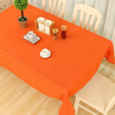 China 100% Home Customized Design Party Waterproof Polyester Rectangle Tablecloth for sale