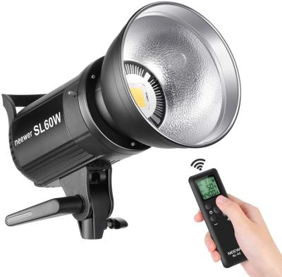 China Dimmable Shine Godox SL60W 5600K Bowens Mount LED Video Fill Light with Remote Control for Video Studio Photo Kids Wedding Photography for sale