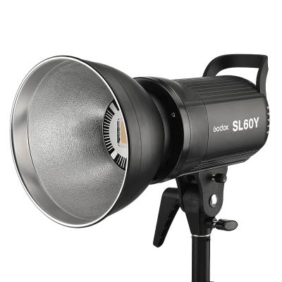 China Dimmable White Brightness Photo Studio Godox SL-60W Bowens Version LED Video Mount 5600K Hot Sale Products for sale