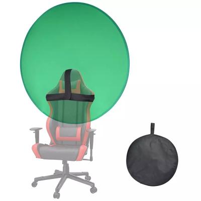 China Portable Folding Video Conference Background Noise Webcam Green Screen Wallpaper for sale