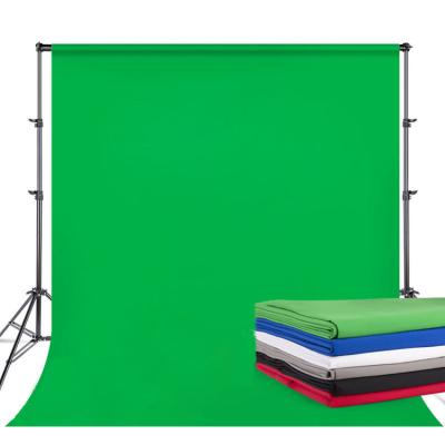 China Seamless Muslin Background 3*6m Photography Backdrop Green Screen For Photo Studio White Black Blue for sale