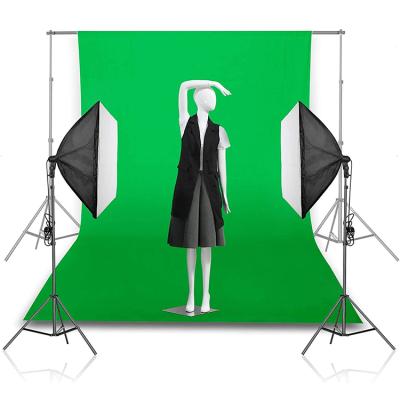 China 1.6*3m seamless /6. 5*9.8ft Green Photo Background Photography Backdrops With 3 Clamps For Video Studio Photo Photography for sale