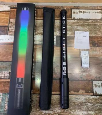 China Sufficiency Colored Light 10W 3000K LED Photographic Lighting RGB Stick Instant Light Stick 10W 3000K LED Instant Light Stick QJ508 for sale